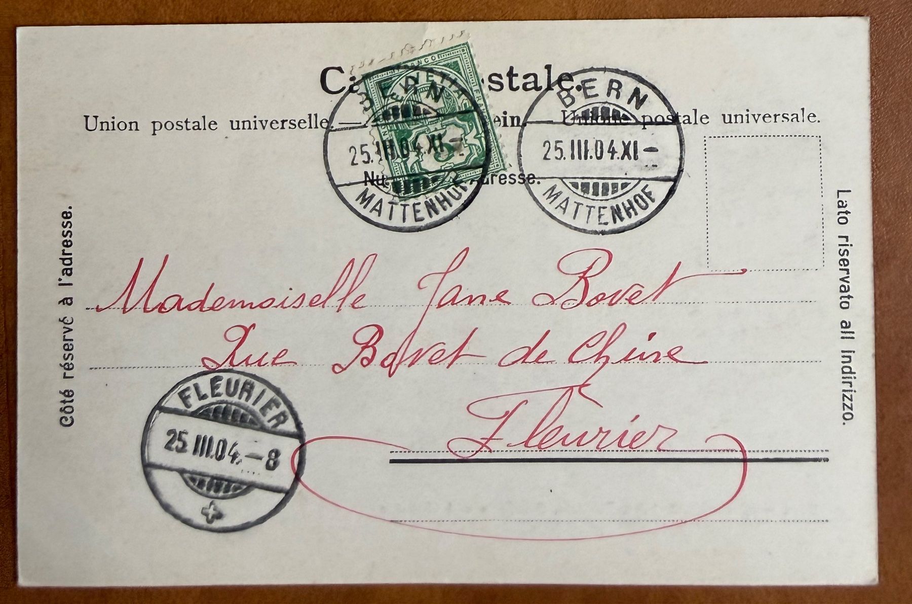 Cartes postales: Bern - Kirchenfeldbrücke, Schwele, Plattform 1904 – D'occasion à Lutry par Ediego 1