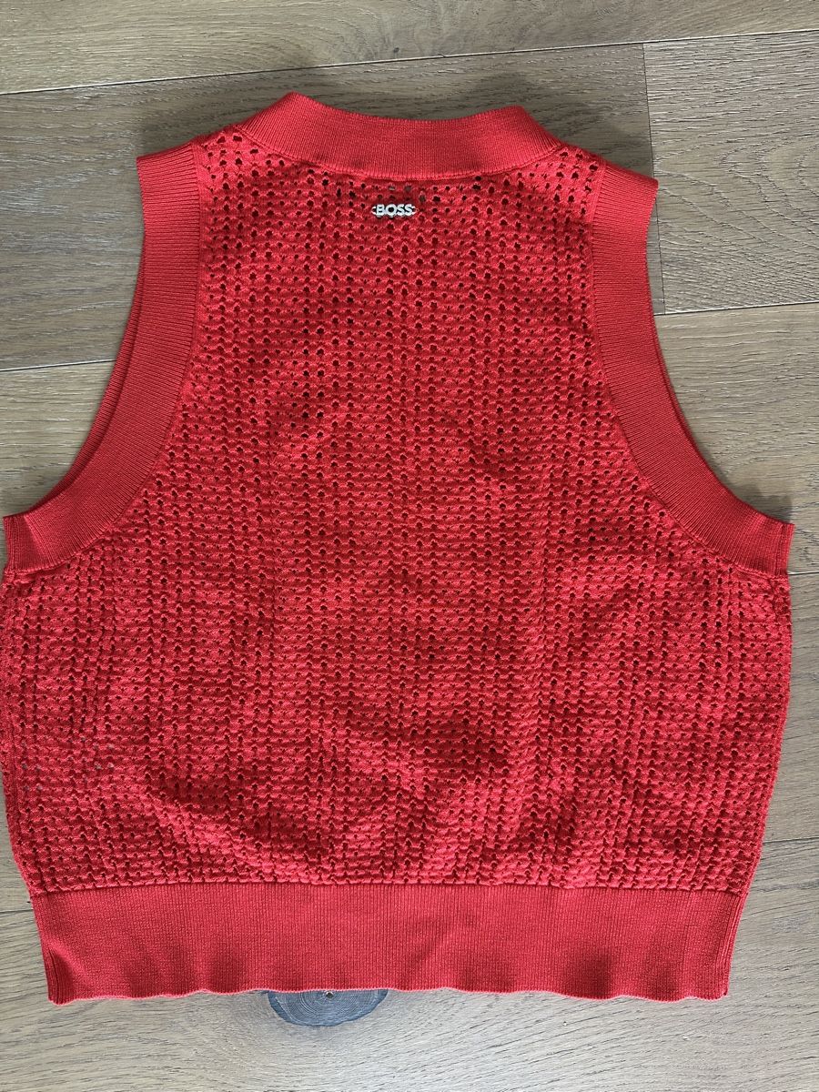Hugo Boss Top: Boss Top, gestrickt , rot Größe M – Nuovo (secondo la descrizione) da Speicher venduto da pat_ddn8 1