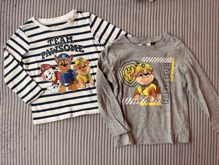 Paw Patrol Langarmshirts, Gr. 98/104, Top Zustand!