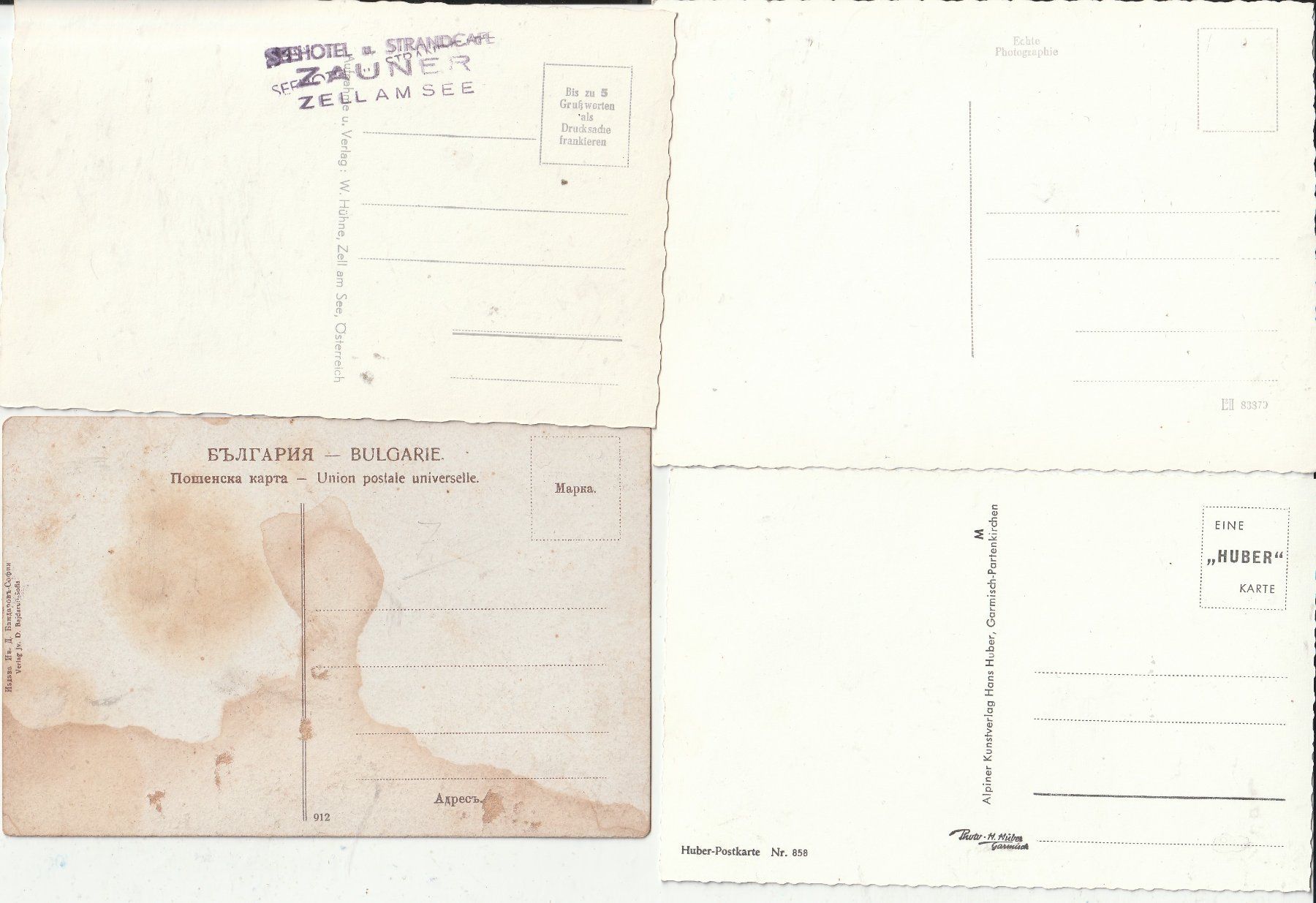 Cartoline postali: 20 Diverse karten Ausland – Usato da Lumbrein venduto da made02 7