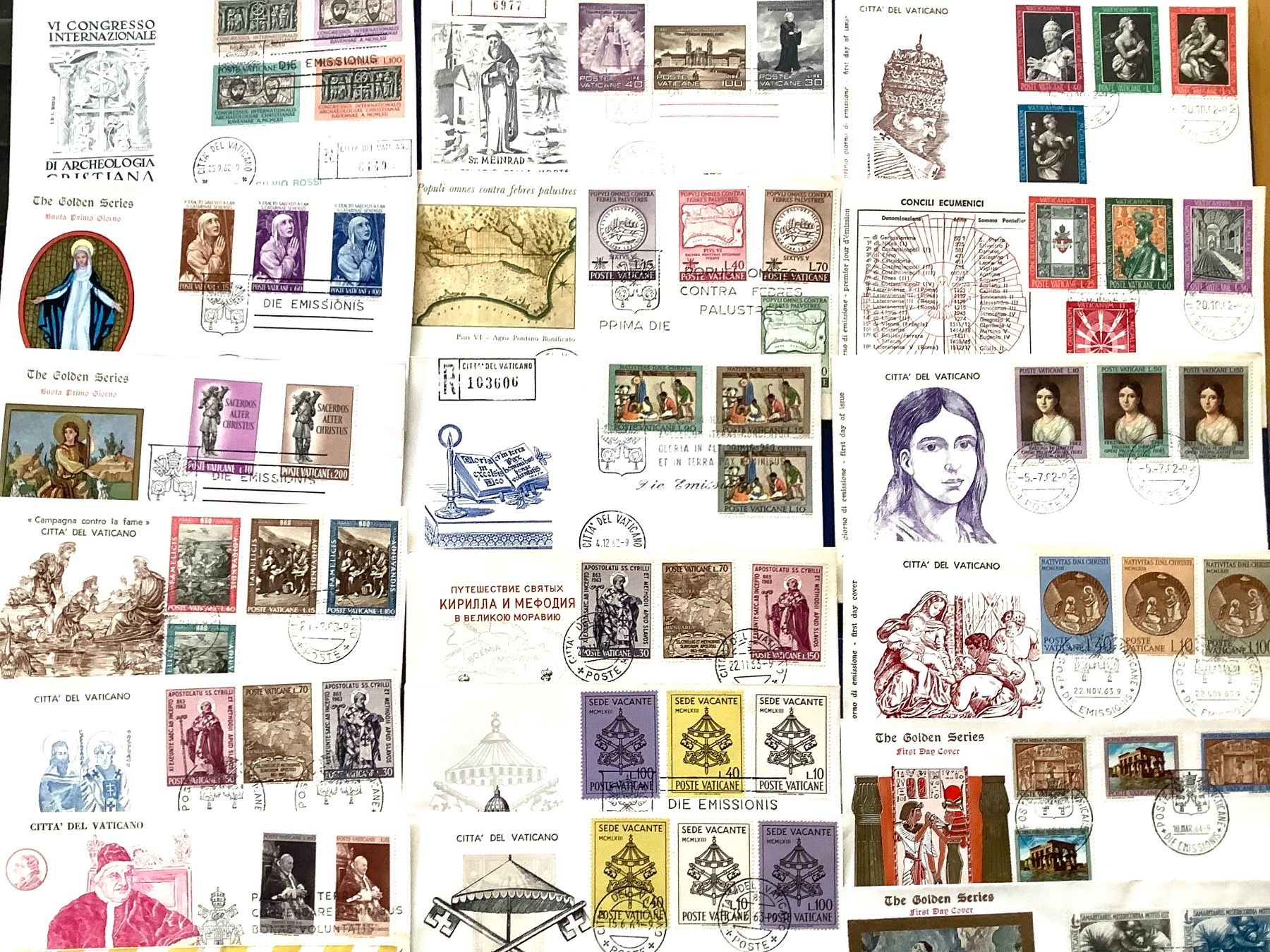 Tutti i francobolli: 1961-1968  / Vatikan Div.Illustr. FDC – Nuovo (secondo la descrizione) da Liestal venduto da Skunk02 1