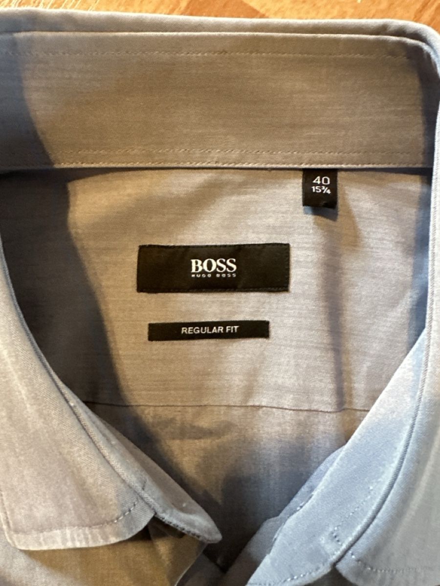 Hugo Boss Camicie: Boss Hemd, Grösse 40, Regular Fit einf. Brustweite 55 cm – Usato da St. Gallen venduto da mai_gd7k 1