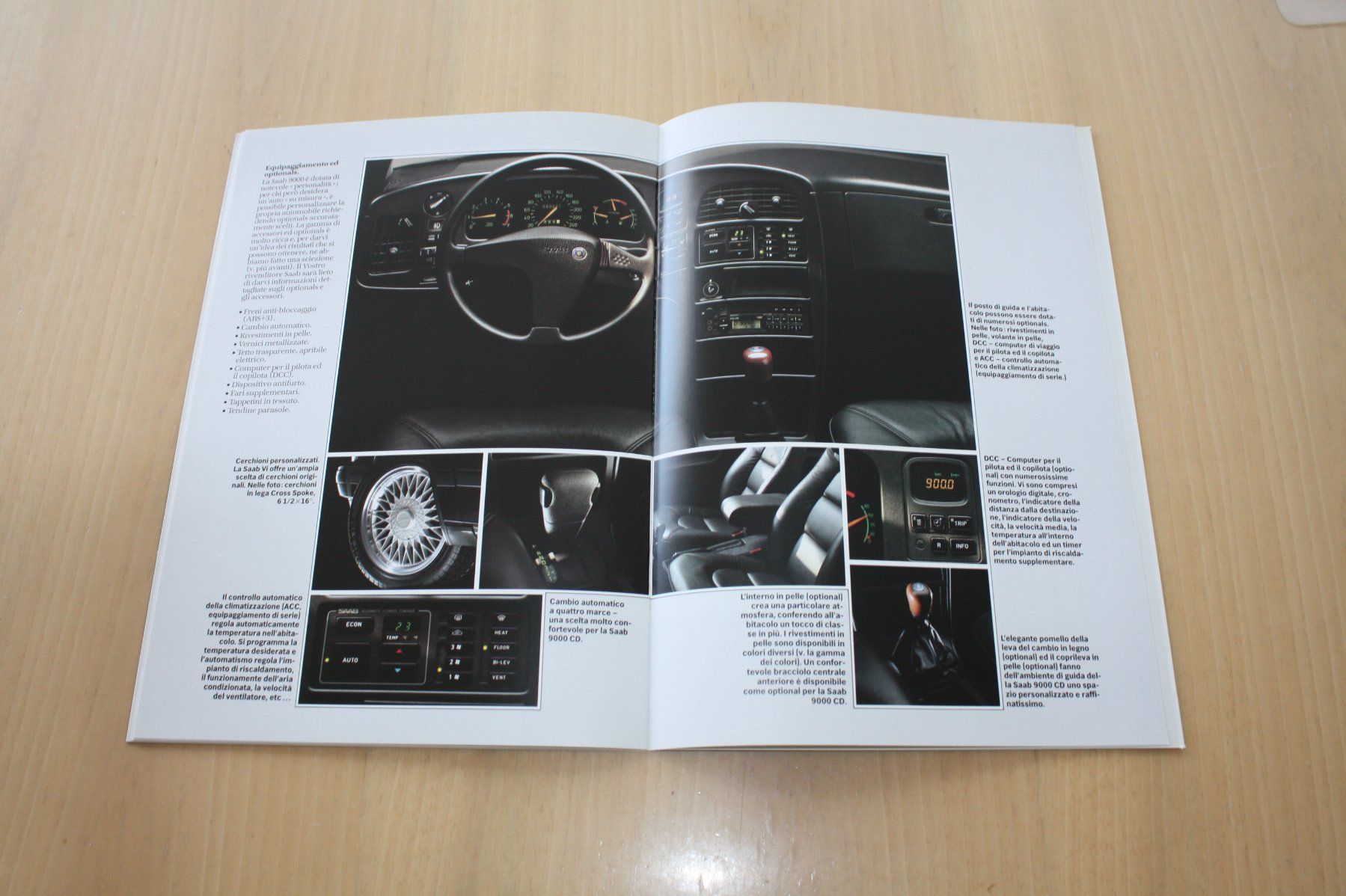 Saab Documenti: SAAB 9000 CD 1988 Italienisch – Usato da Wikon venduto da erwin400 6