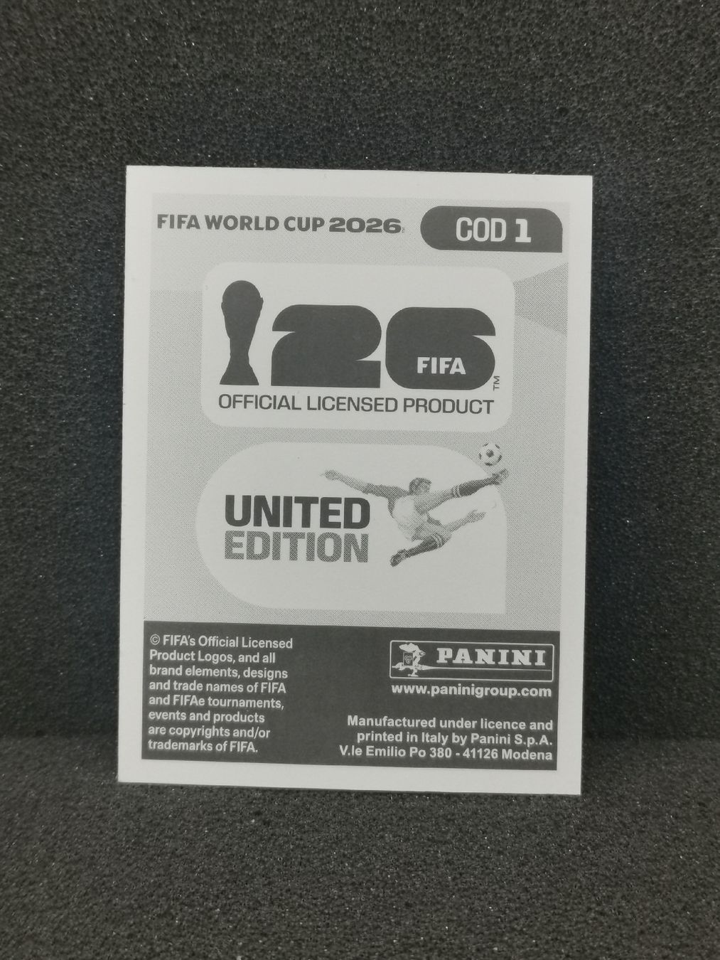 Panini Carte collezionabili: Panini Wm 2026 Sticker :Congo DR Team Badge Cod 1 – Usato da Einsiedeln venduto da sza_588x 1