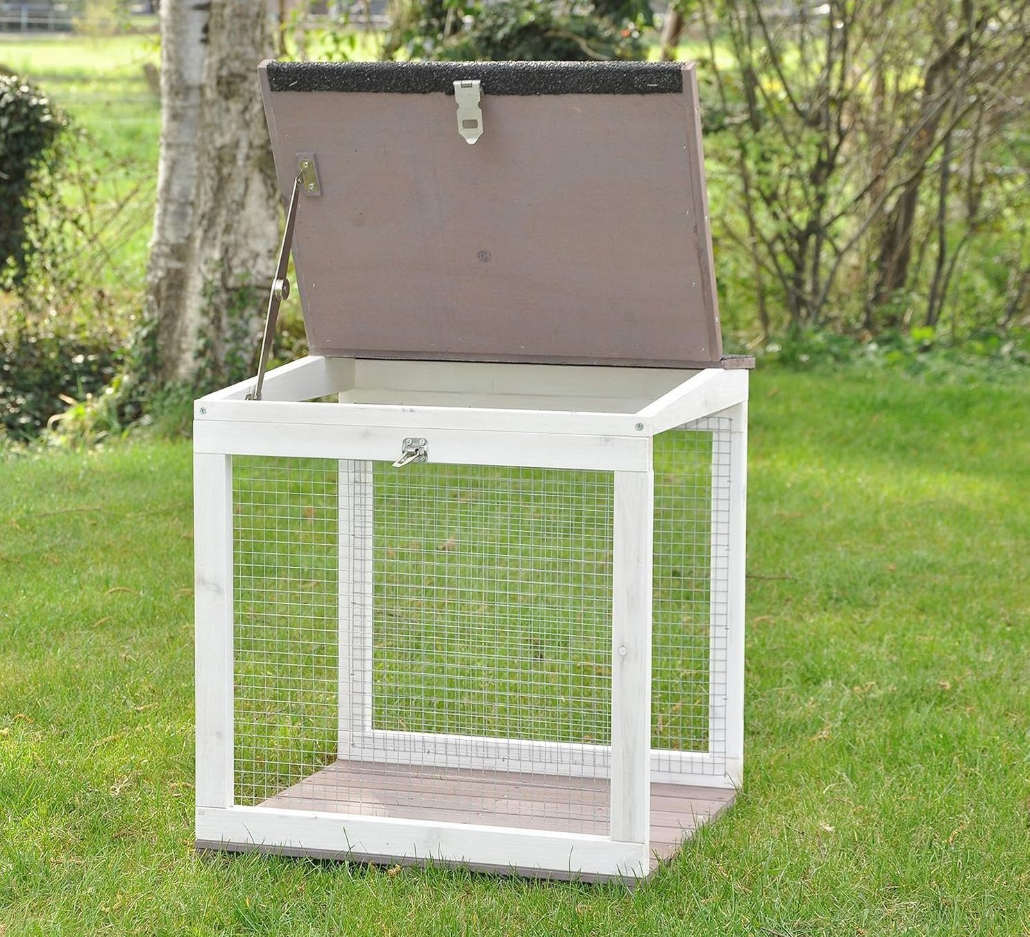 Gabbie, trasporto & Sicurezza: Doppel Hasenstall Kombi 280x50x104 cm – Nuovo e nell'imballaggio originale da Bottighofen venduto da zaap 4