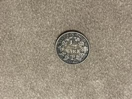 1/2 Reichsmark 1918 Silbermünze