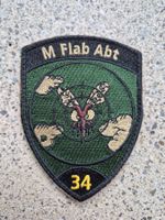*** Badge M Flab Abt 34 mit klett ***