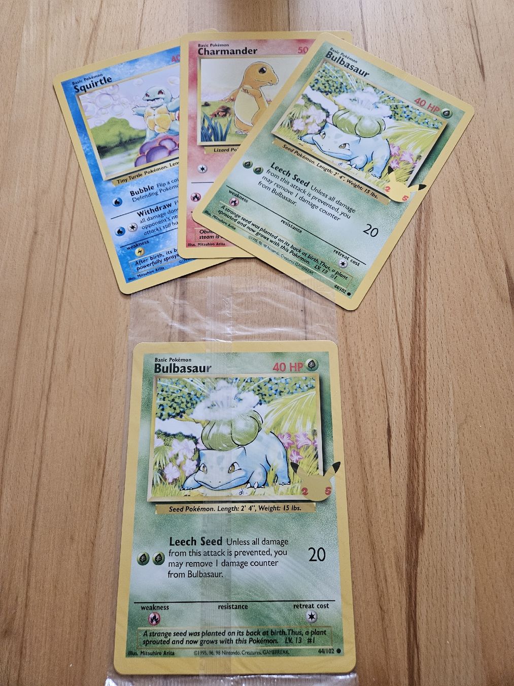 Pokémon Carte collezionabili: XXL Pokemonkarten 3er Set Bulbasaur – Nuovo e nell'imballaggio originale da Winterthur venduto da melac