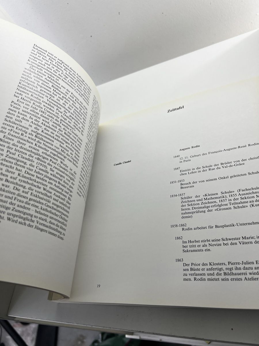 Libri: Camille Claudel - Auguste Rodin D,F – Usato da Wettingen venduto da NickInc 5