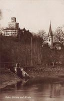 Uster, Schloss und Kirche, gelaufen 1916
