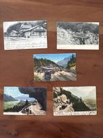 5 Ansichtskarten Schweiz vom Brünig BE