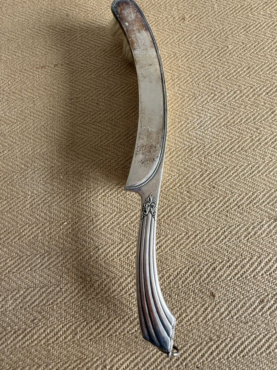 Set di posate: Vintage Tischkehrset versilbert WMF Fächer Fächermuster – Usato da Konolfingen venduto da petzipetz 3