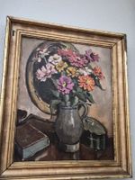 Tableau ancien peintre Suisse Benjamin Vautier