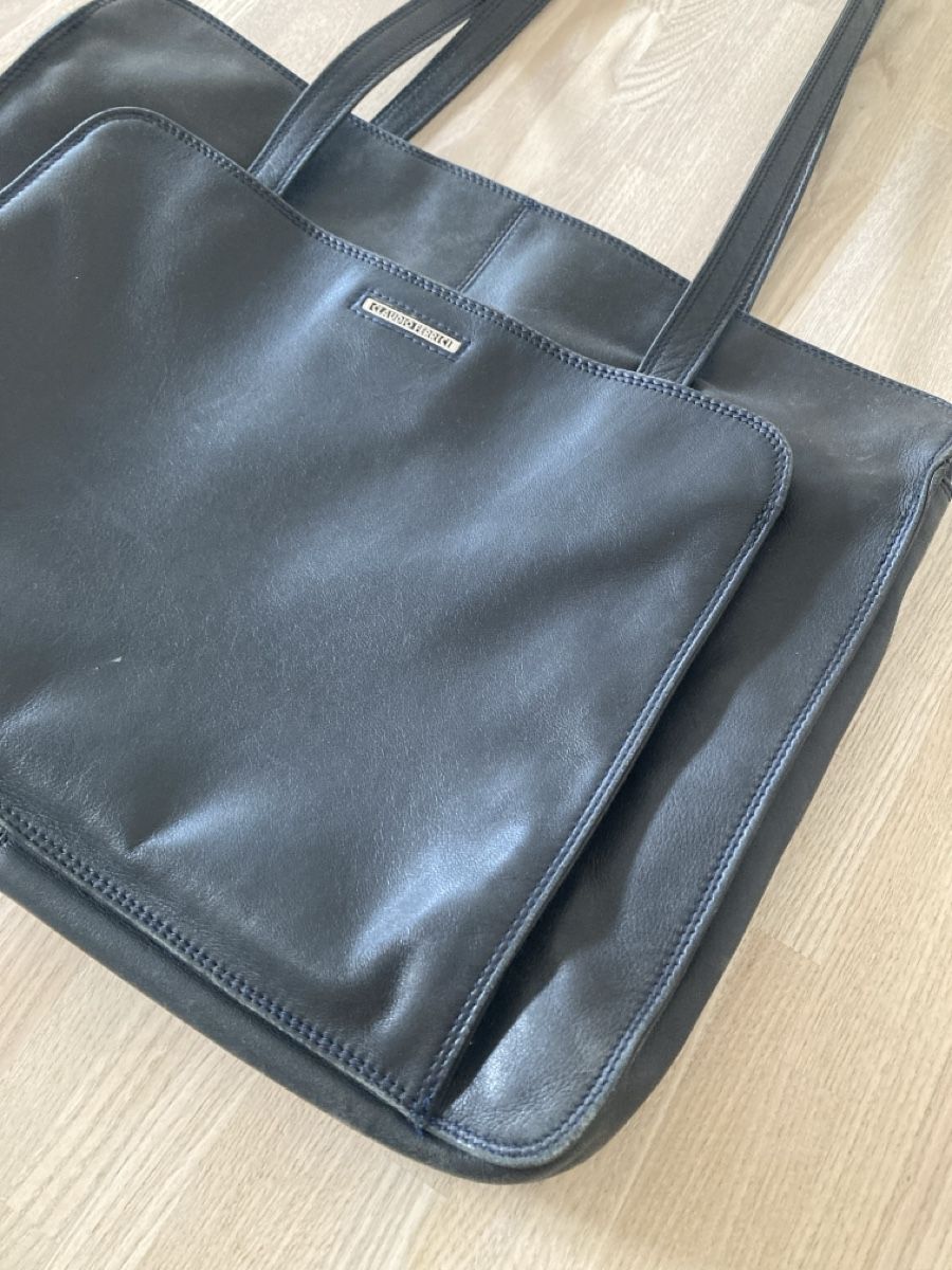 Claudio Ferrici Borse da donna: Claudio Ferrici Handtasche aus Leder – Usato da Basel venduto da Minim 1