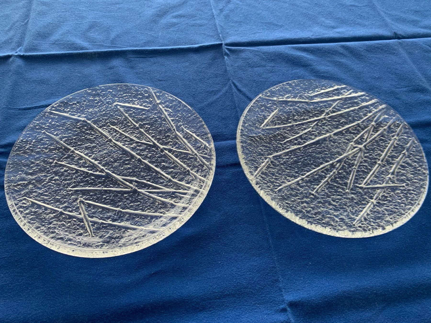 Piatti di portata: Servier-Platten aus Glas – Nuovo (secondo la descrizione) da Neuhausen venduto da satellite5820
