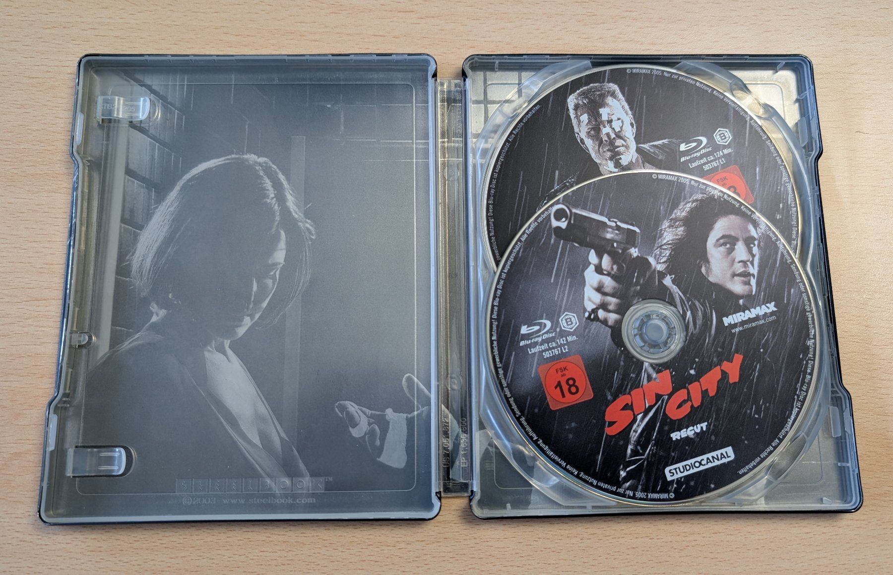 Tutti i DVDs: Sin City Steelbook Blu-Ray – Usato da Oftringen venduto da RetroMister 1
