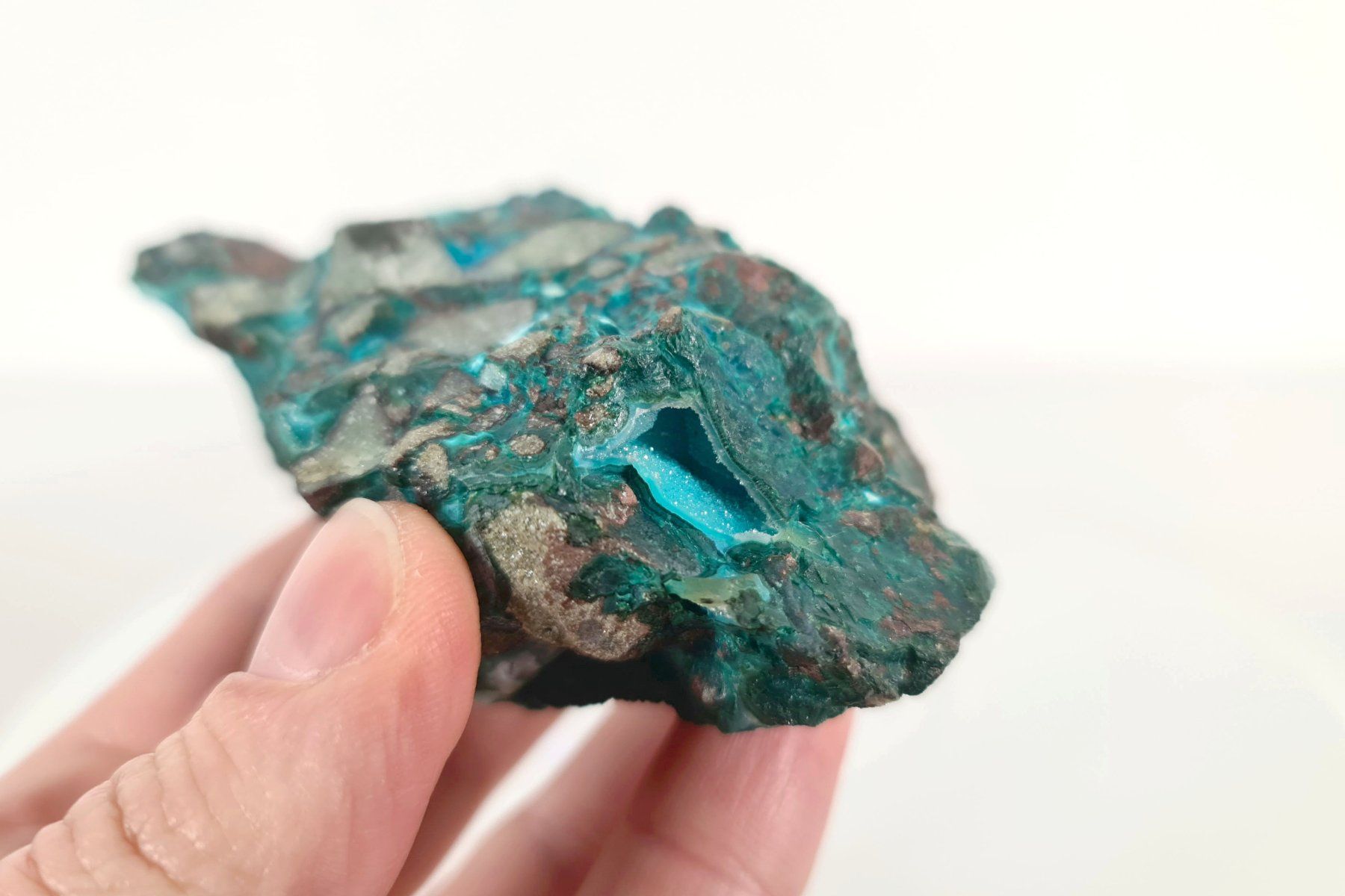 Minerali & Pietre curative: Chrysocolle et Quartz – Nuovo e nell'imballaggio originale da Vaulion venduto da sambigben 8