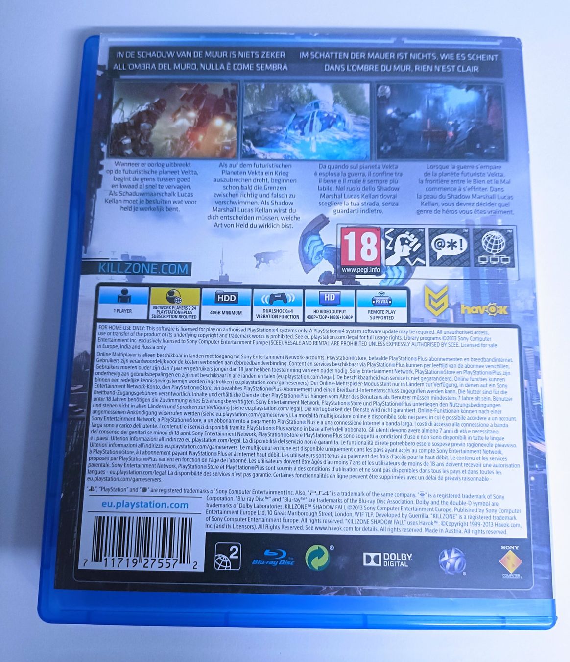 Giochi: Killzone Shadow Fall | PS4 – Usato da Köniz venduto da Gamecollect 1