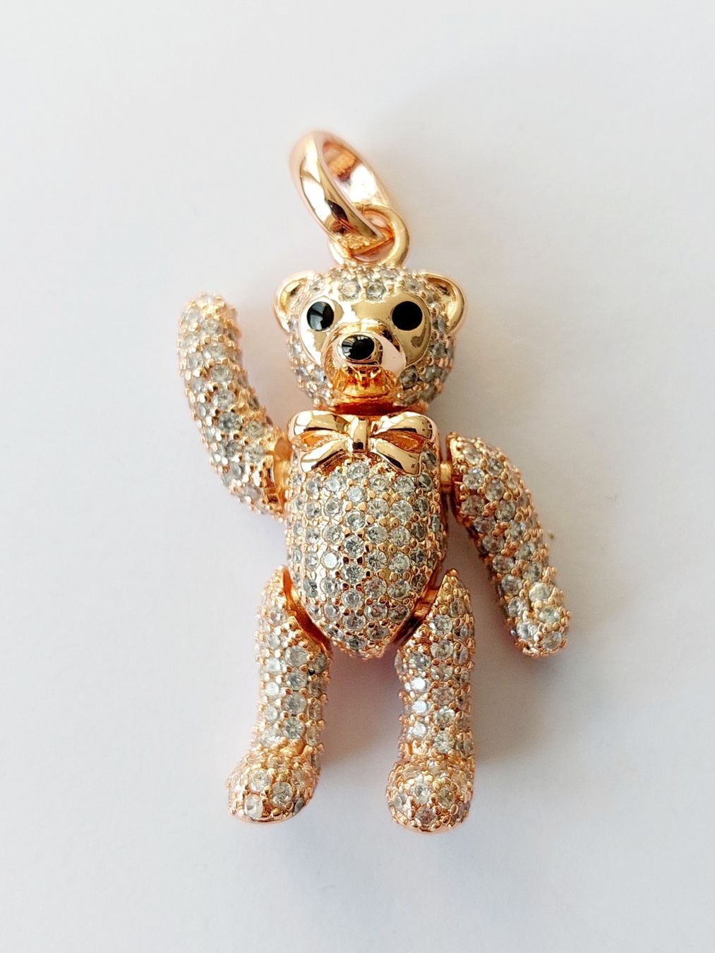 Anhänger: Bär Rosegold/Silber 925 – Neu (gemäss Beschreibung) aus Madetswil von triforuz 4