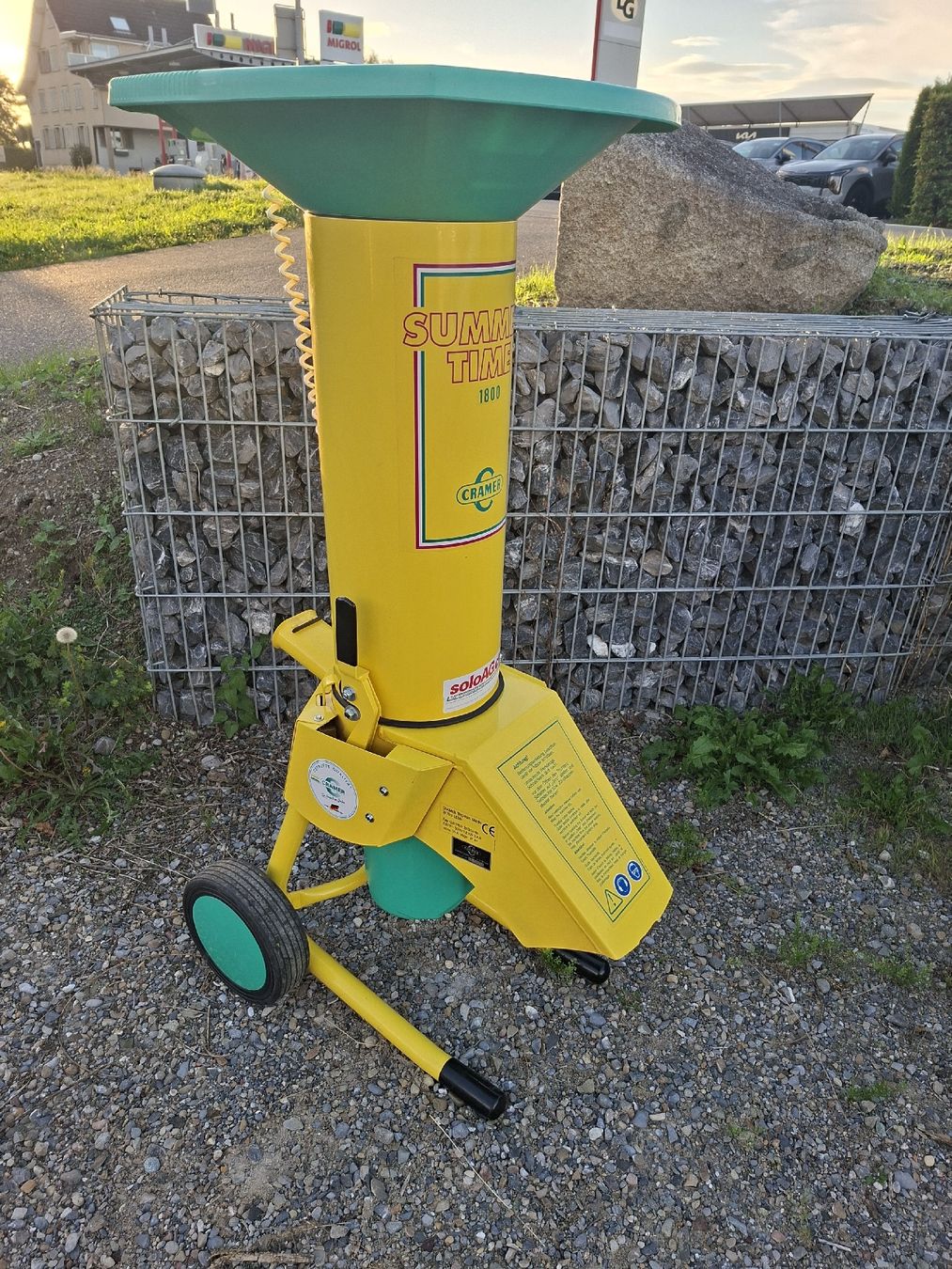 Häcksler: Gartenhäxler Cramer Summertime 1800 – Gebraucht aus Niederuzwil von peter. 1