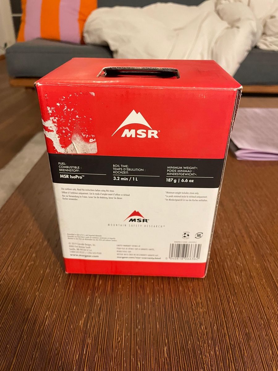 Appareils de cuisine: MSR WindPro I Campingkocher – Neuf avec emballage d'origine à Basel par VeMiPu 2