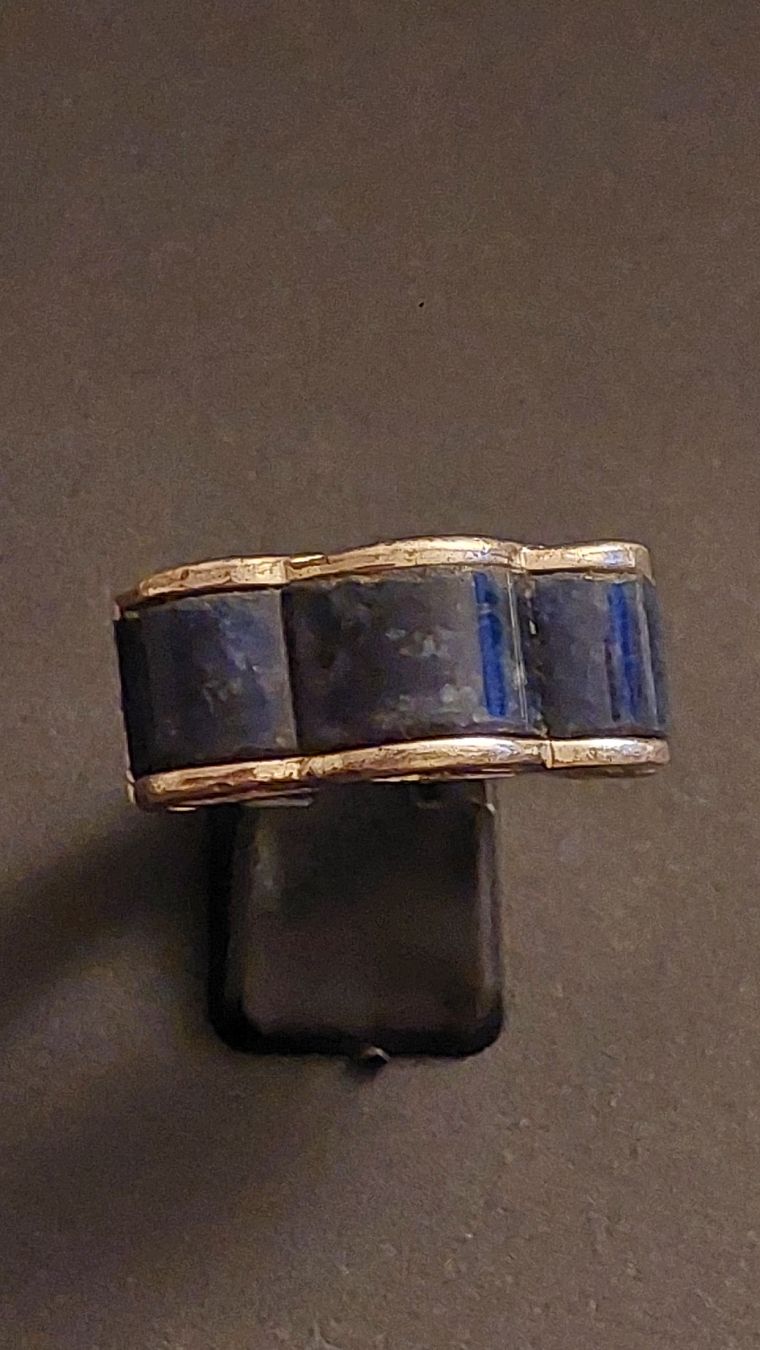 Nina Ricci Anelli: NINA RICCI Ring, 925 Silber mit Lapislazuli – Usato da Zürich venduto da Rose-Black 1