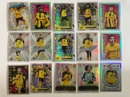 Fussballkarten BVB Chrome Konvolut guter Zustand