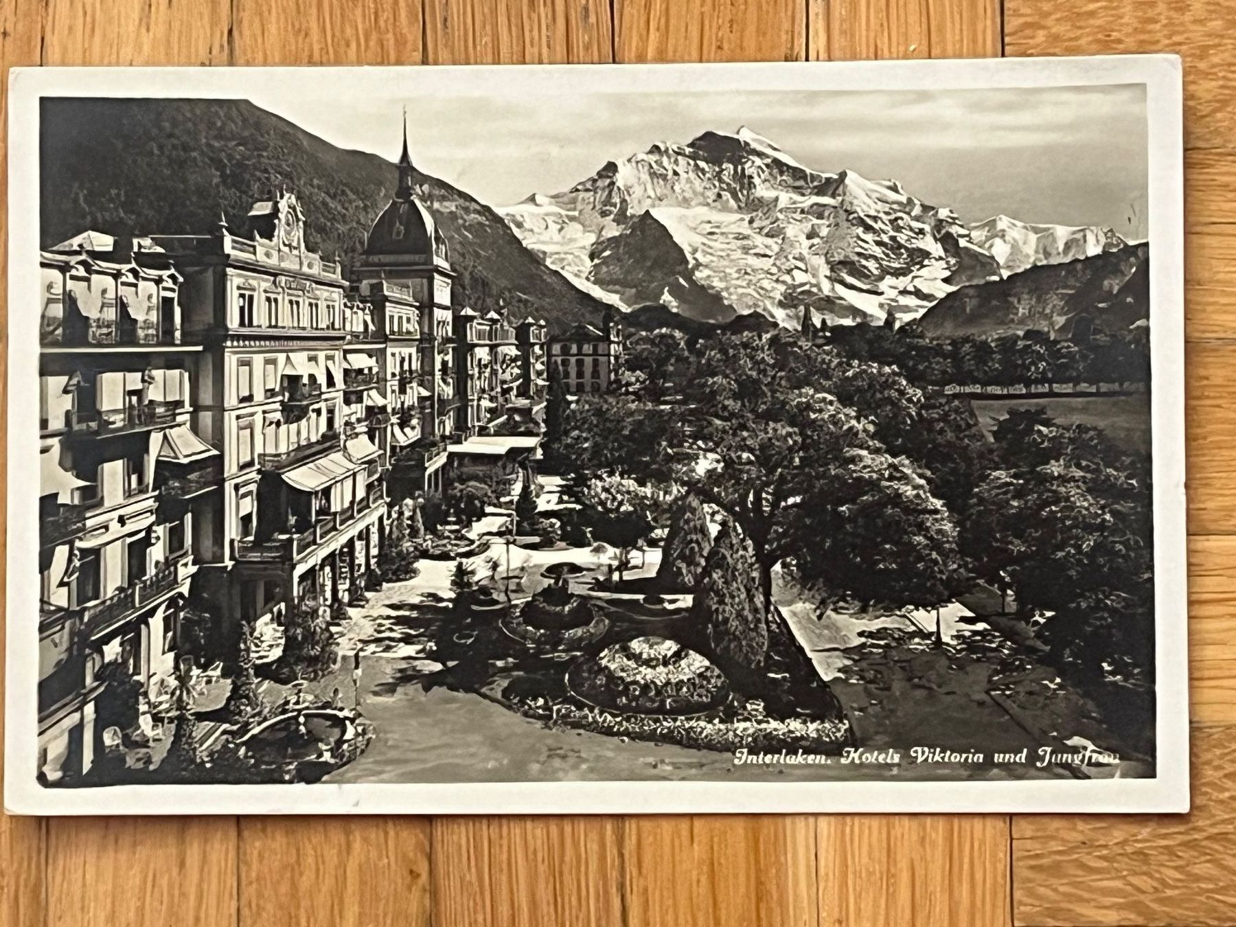 Cartoline postali: Interlaken 1929 – Usato da Romanshorn venduto da luxcollect