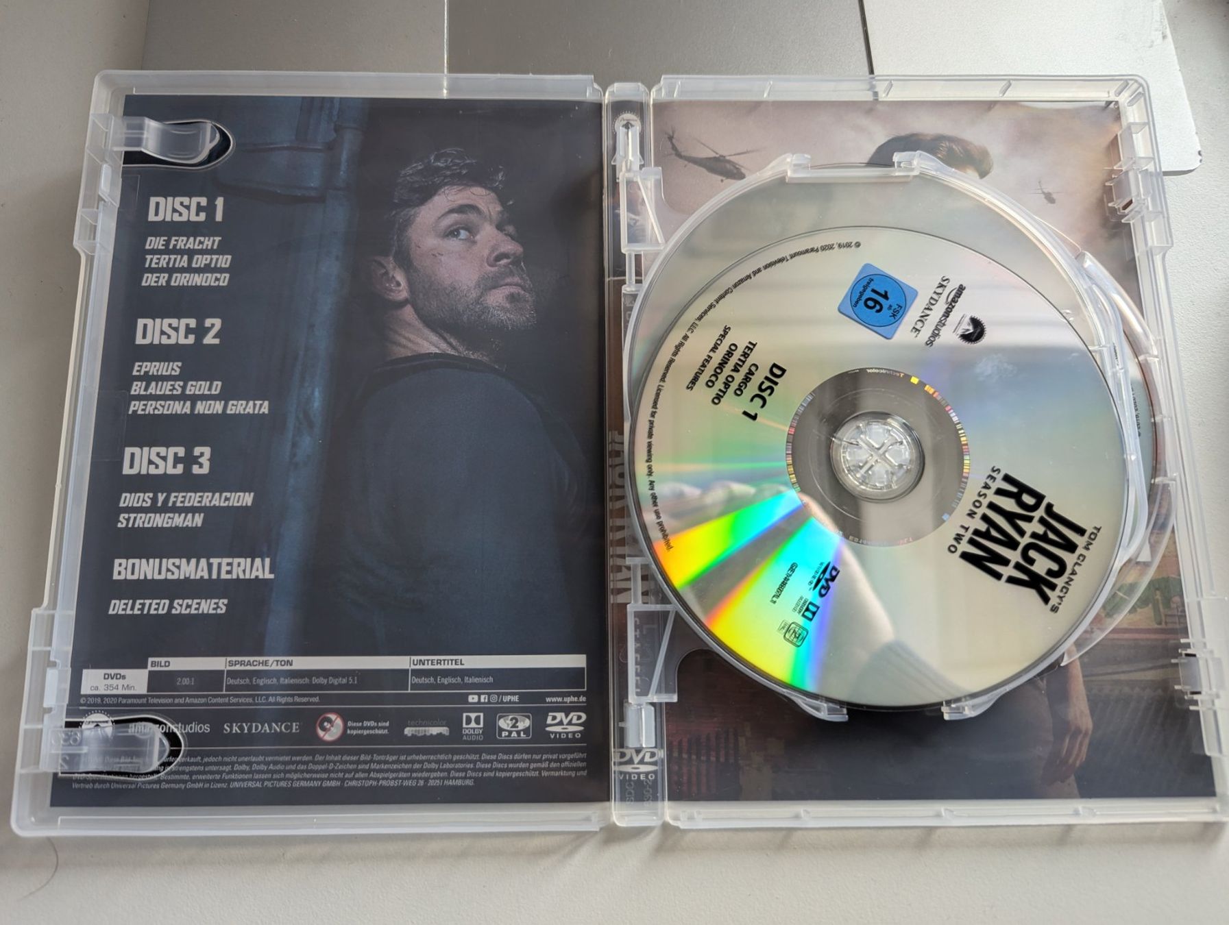 Tutti i DVDs: Jack Ryan Staffel 2 DVD, Top Zustand – Usato da Hünenberg See venduto da SpecialEditionGaming 1