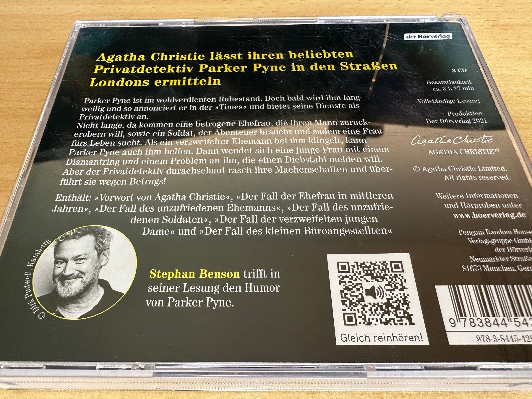 Hörbücher: Agatha Christie - Verbrechen an der Themse - 3 CD – Gebraucht aus Rikon im Tösstal von Alpenmutz 1