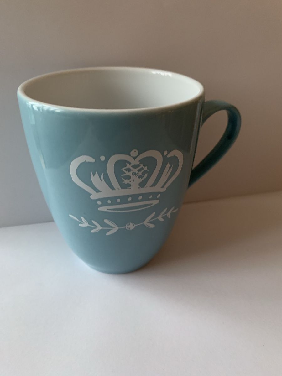 Tazze: Blaue Tasse mit Krone, neu – Nuovo (secondo la descrizione) da Hinteregg venduto da GARANTA 2