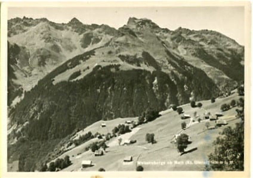 Cartoline postali: Matt, Weissenberge ob Matt – Usato da Ottikon b.Kemptth. venduto da Neptun1974
