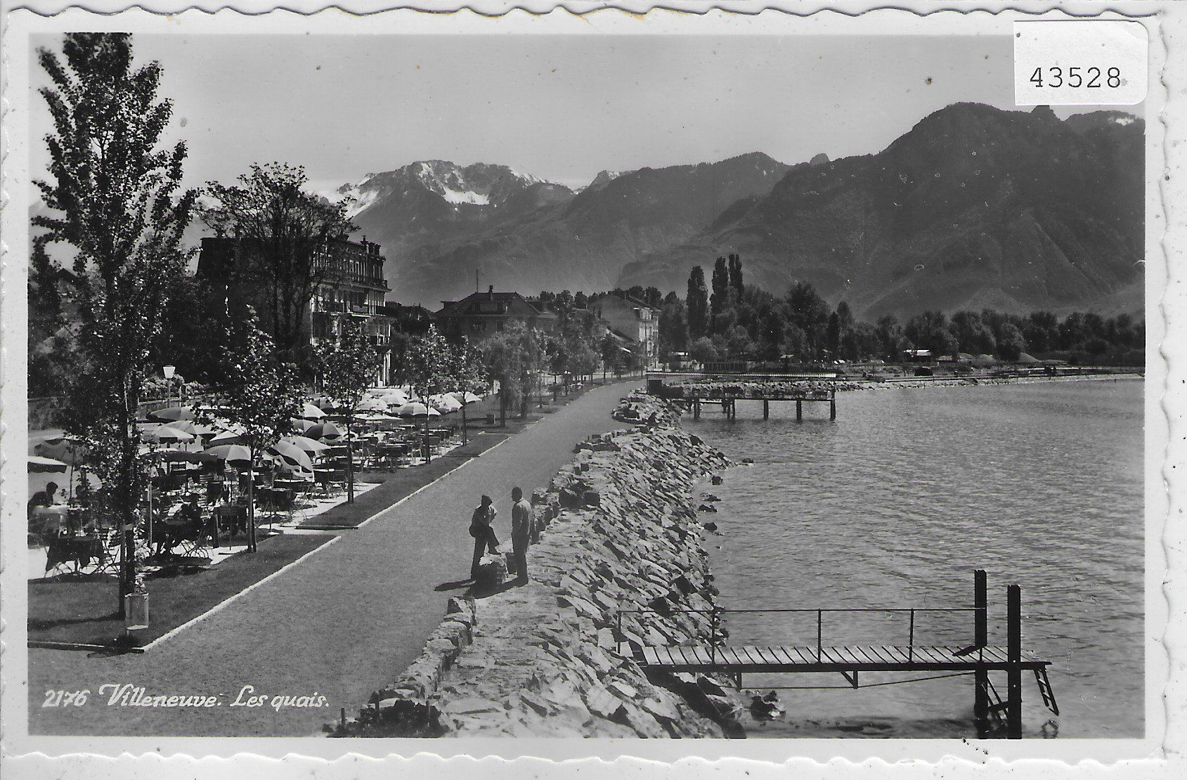 Cartoline postali: Villeneuve - Les Quais – Usato da Ettingen venduto da Kartenplanet