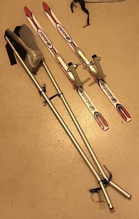 Skis: Kit de ski pour chariots – Gebraucht aus Rossemaison von flaw