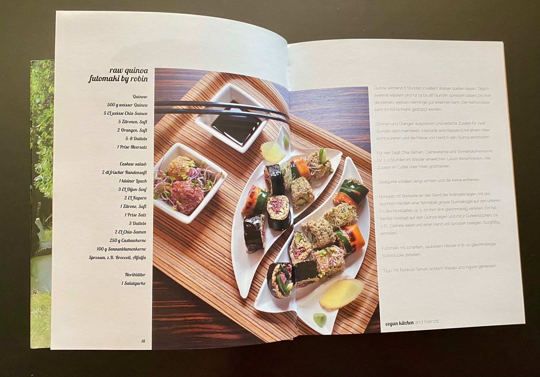 Libri: VEGAN KITCHEN AND FRIENDS / KOCHBUCH / DEUTSCH – Usato da Nussbaumen AG venduto da schuba2000 7