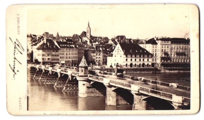 Fotografie &  Plakate: Fotografie Basel, Rheinbrücke mit Teila – Gebraucht aus Berlin von bartko-reher