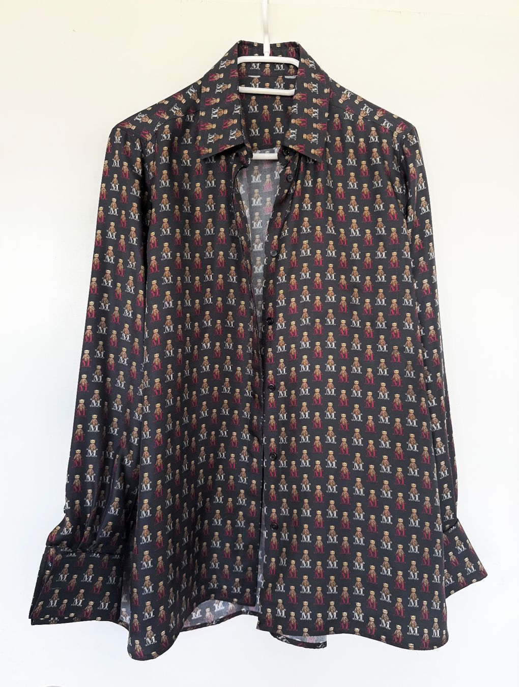 Max Mara Camicette: Max Mara Hemd mit Teddybären-Print - Größe M – Usato da Kilchberg ZH venduto da KellerCI 1