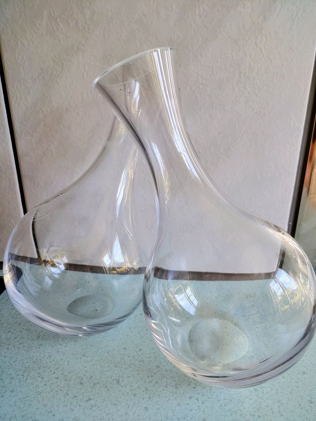Carafes: 2 schöne Design Weinkaraffen – D'occasion à Zürich par Meisen4 2