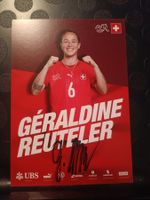 Geraldine Reuteler - handsignierte SFV Karte - ⚽🏆