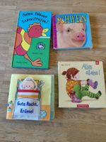 Kinderbücher-Set: 4 Stk. Klapp-Buch, Stoff-Buch