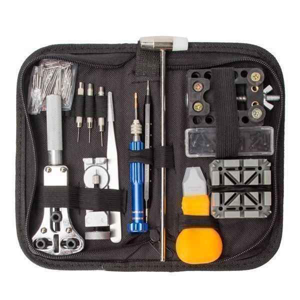 Qiterr Uhrenarmbandschrauben Set - 50 Stück Metall Schrauben Mit Aufbewahrungsbox