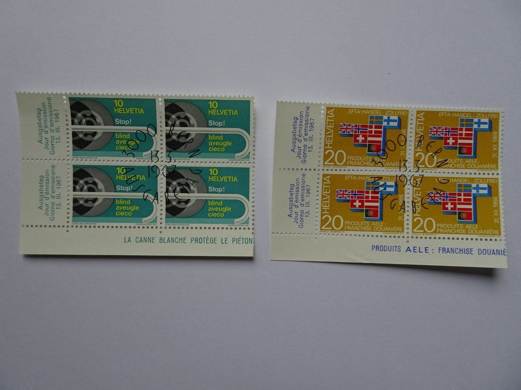 Tous les timbres: 1967 – Neuf (Voir description) à Aadorf par Chnorli-Furz