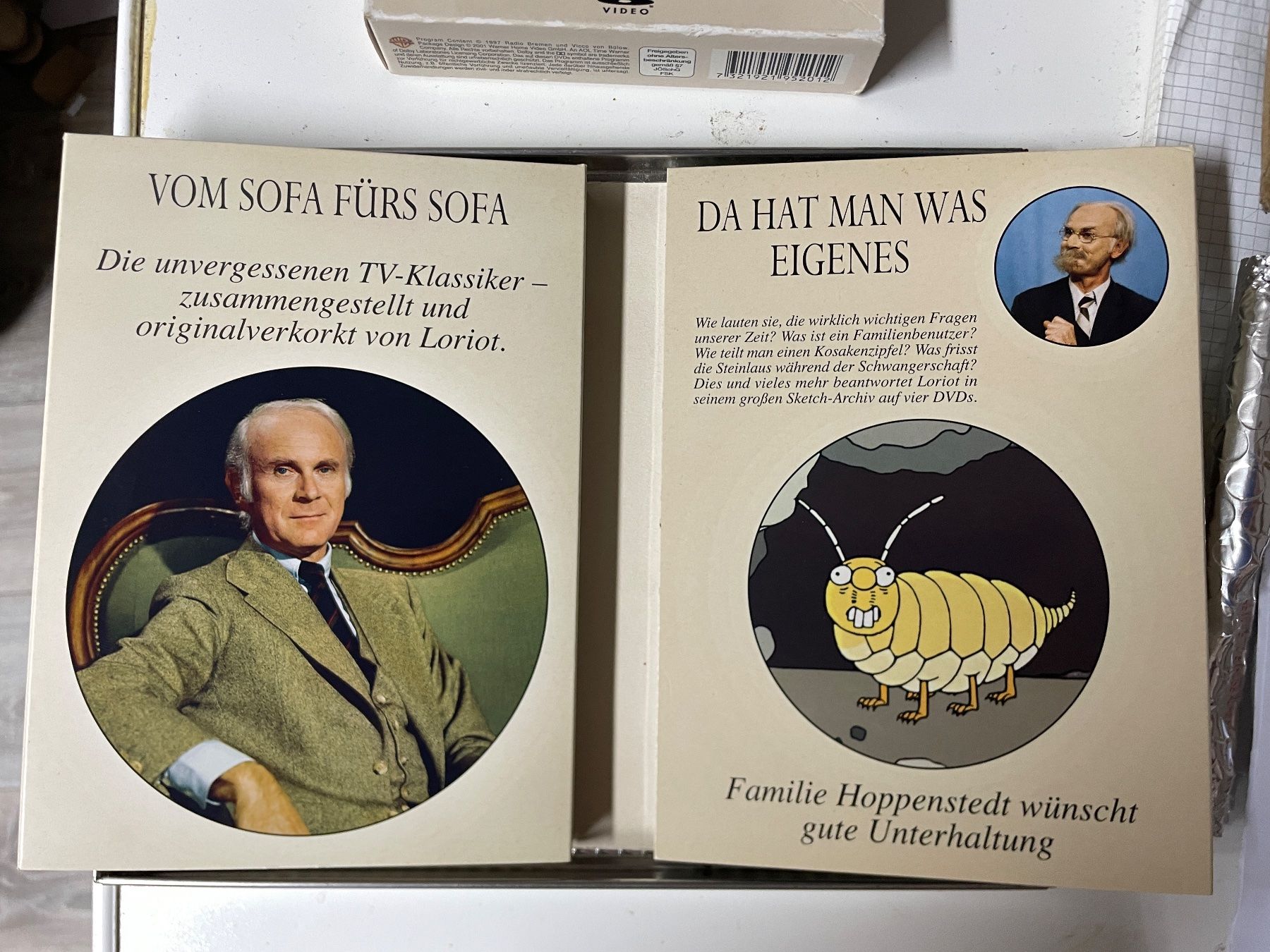 Tous les DVDs: Loriot - Sein grosses Sketch Archiv 4x – D'occasion à Muri b. Bern par AdidasCollector 2