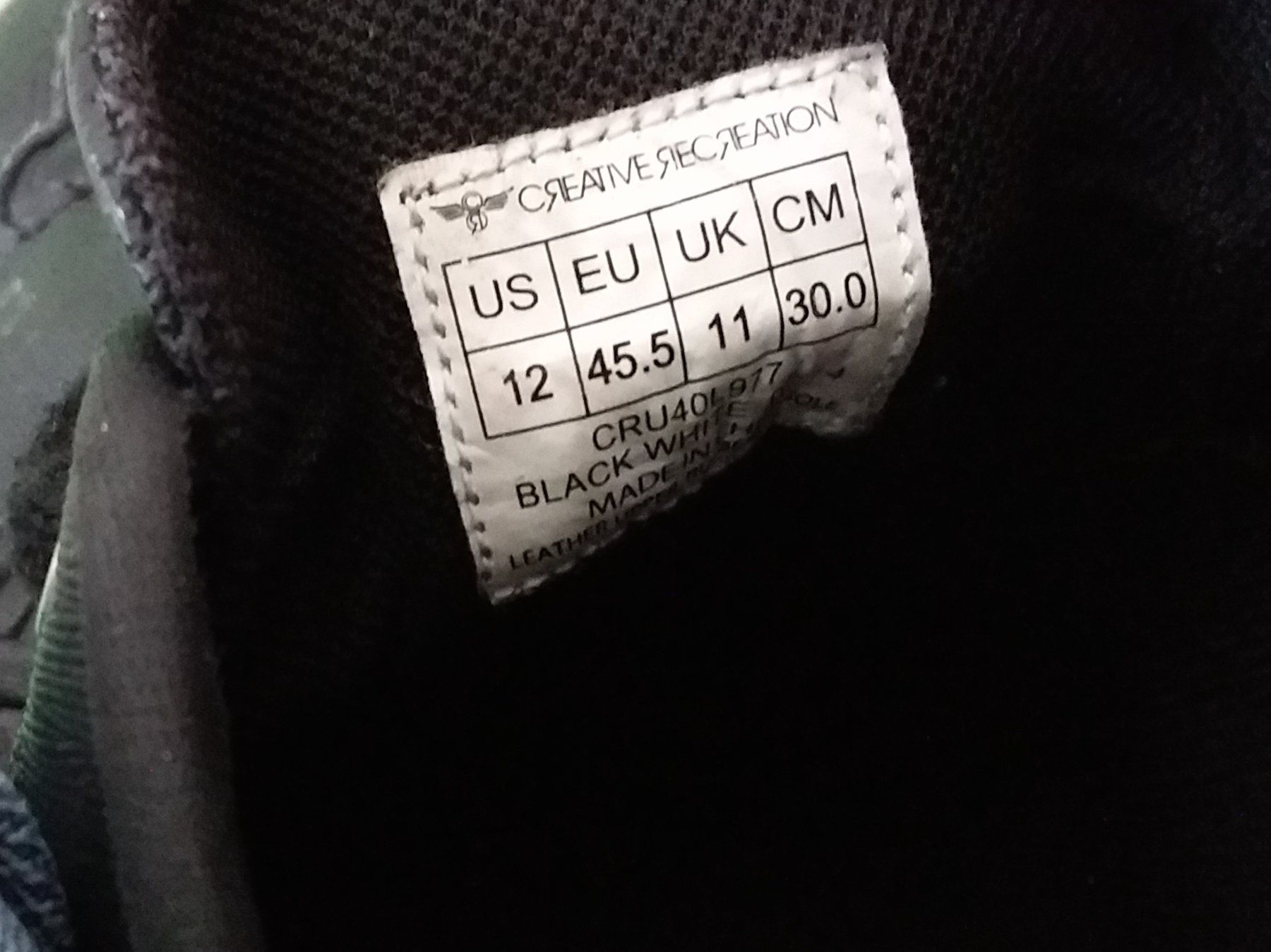 Chaussures hommes: CREATIVE RECREATION, Sneakers Gr 45,5 – Neuf avec emballage d'origine à Uitikon Waldegg par Risibisi7 4