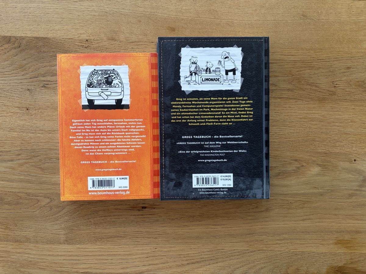 Bücher: Gregs Tagebuch Band 9 & 10 – Gebraucht aus Spiez von Bluesky2000 1