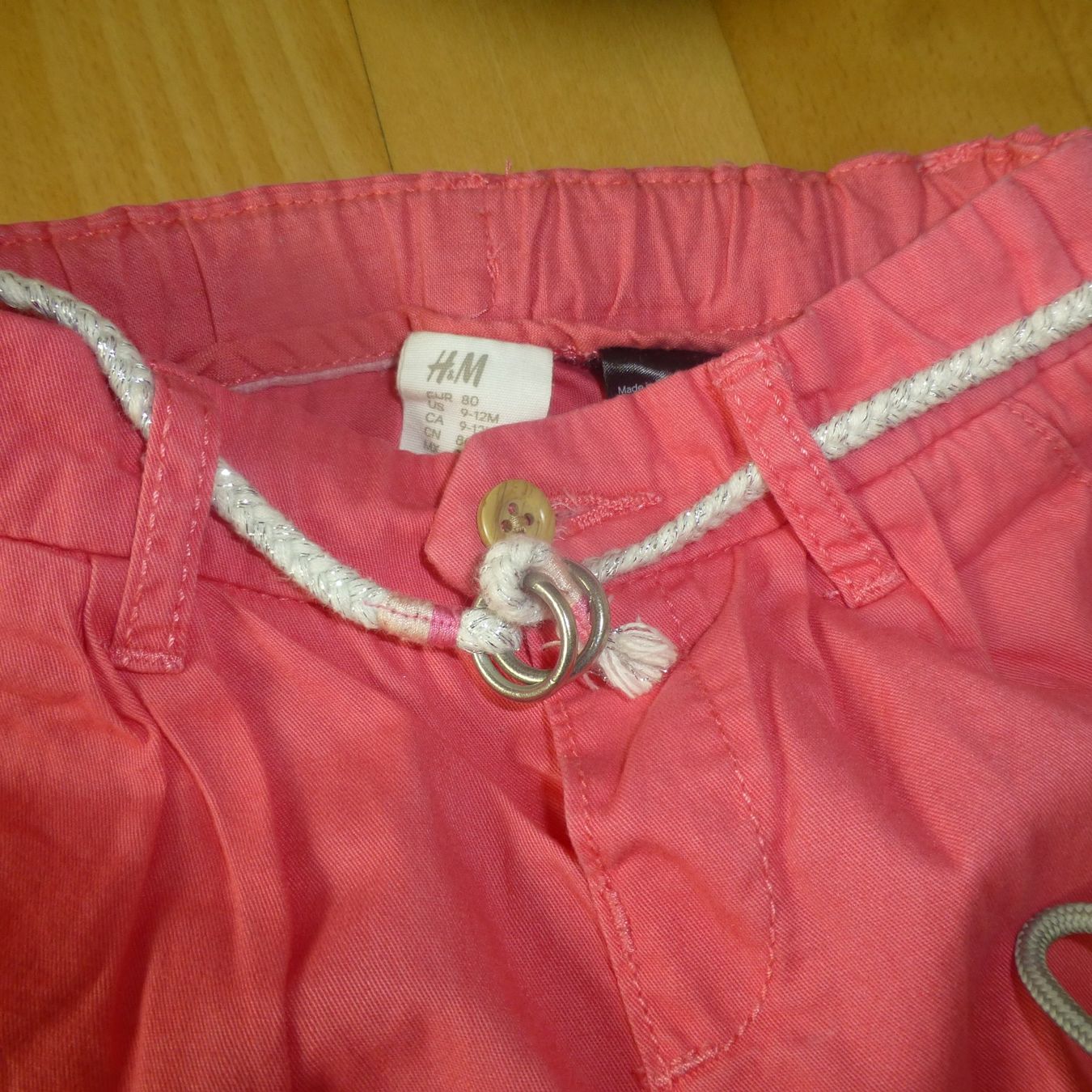 H&M Pantaloni: Baby Mädchenhose pink, Gr. 80 – Usato da Hergiswil NW venduto da annettelia 2