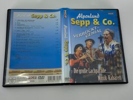 DVD - Alpenland Sepp & Co. Verrückt Genial - mit Autogramm