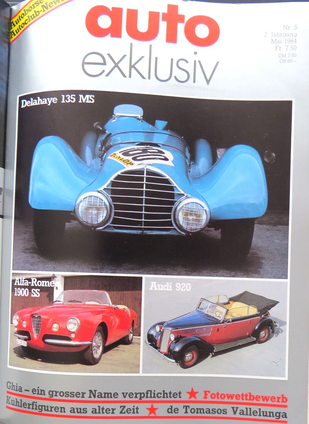 Riviste & Magazine: 12 Hefte auto exclusiv 1984 inkl. Ordner – Usato da Ettingen venduto da campione_1 7