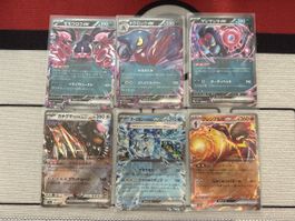 Pokemon Sammelkarten Konvolut 6 Jap RR ex 