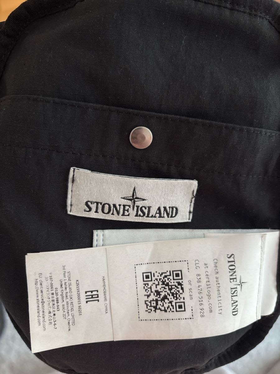 Borse: Stone Island Umhängetasche Silver-Black – Usato da Effretikon venduto da StoneIsland8604 3